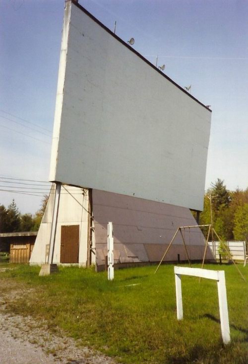 Tawas Drive-In Theatre - Screen Tower From Jim (newer photo)